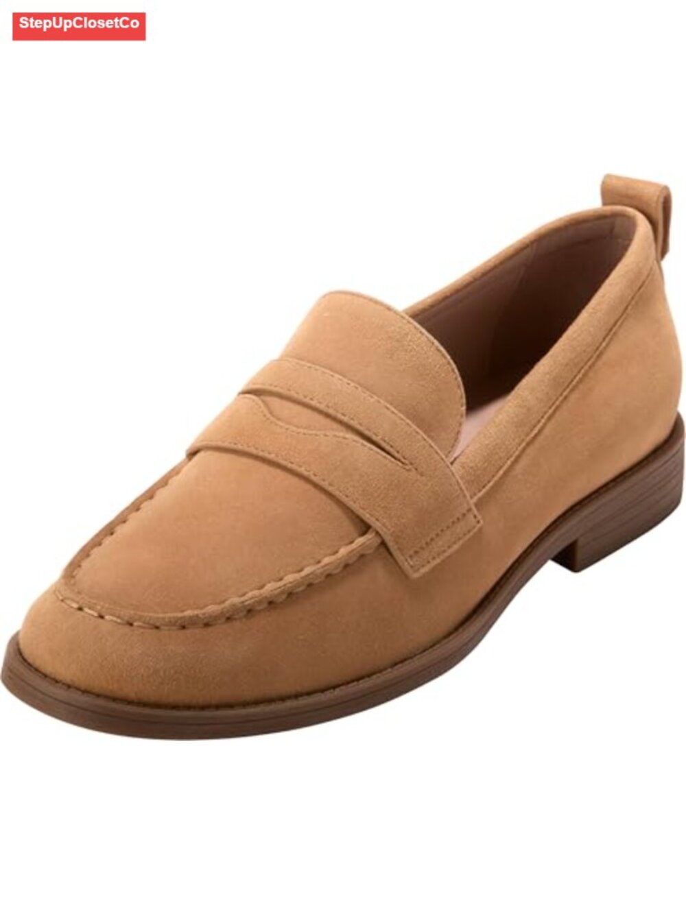 Cole Haan Women's Stassi Penny Loafers Leather Dress Shoes